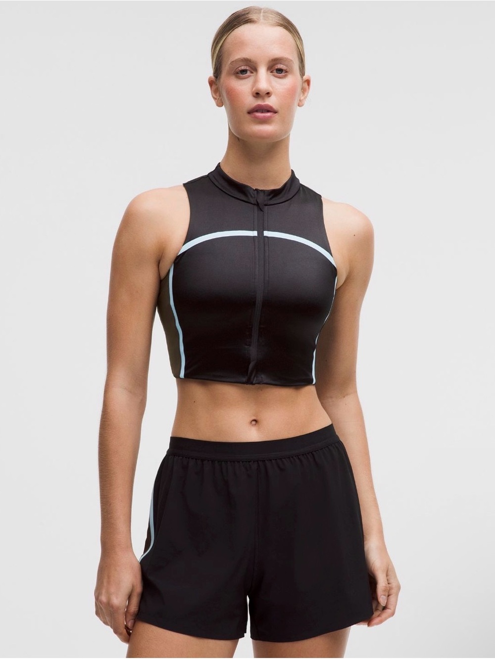 Lululemon Satin Shine Full-Zip Tank
